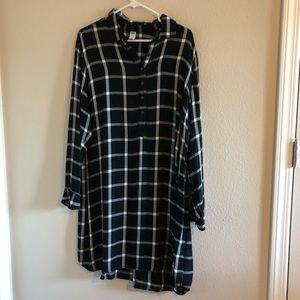 Old navy flannel dress